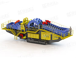 履带式移动洗砂机